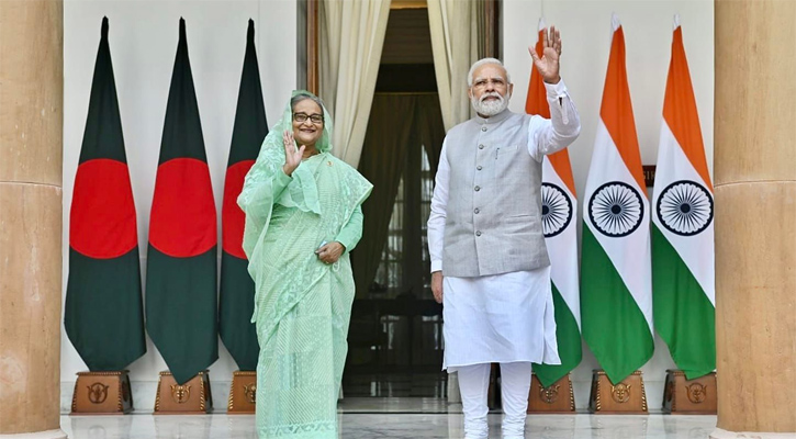শেখ হাসিনাকে অভিনন্দন জানালেন  নরেন্দ্র মোদি